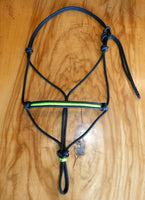 Marine rope inset halter Lime