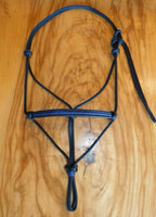 Marine rope inset halter Navy