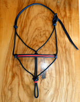 Marine rope inset halter Red