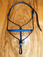 Marine rope inset halter Royal Blue