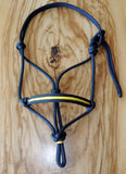 Inset noseband halter heavy duty 8mm equestrian rope