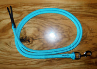 Leadrope with clip and popper Turquoise