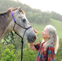 Marine rope Inset noseband rope halter with padded poll,HALTER ONLY